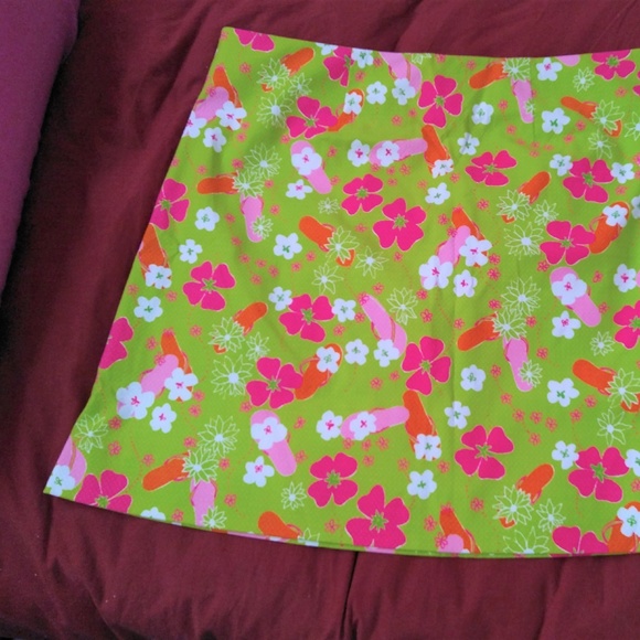 Lilly Pulitzer XXL Plus size Lilly Pulitzer Skirt Green Gidget - Picture 1 of 5